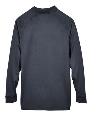 Harriton Men's Advantage Snag Protection Plus Long-Sleeve Tactical Polo