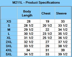 Harriton Men's Advantage Snag Protection Plus Long-Sleeve Tactical Polo - Specs