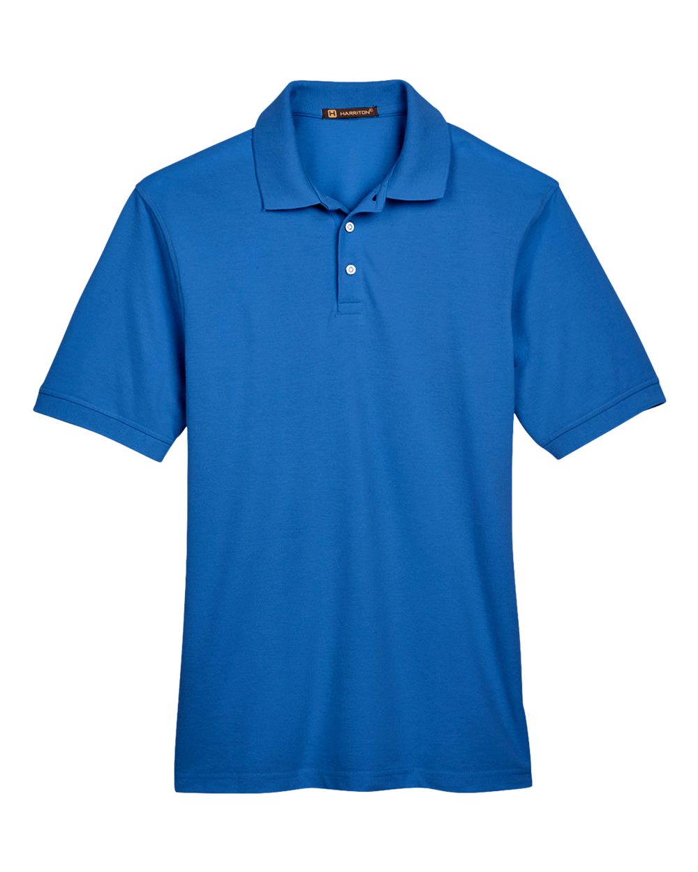 Harriton Men's 5.6 oz. Easy Blend Polo - True Royal