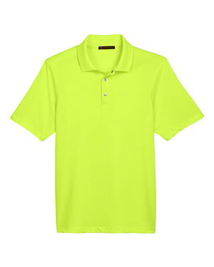 Harriton Men's Advantage Snag Protection Plus IL Snap Placket Polo - Safety Yellow