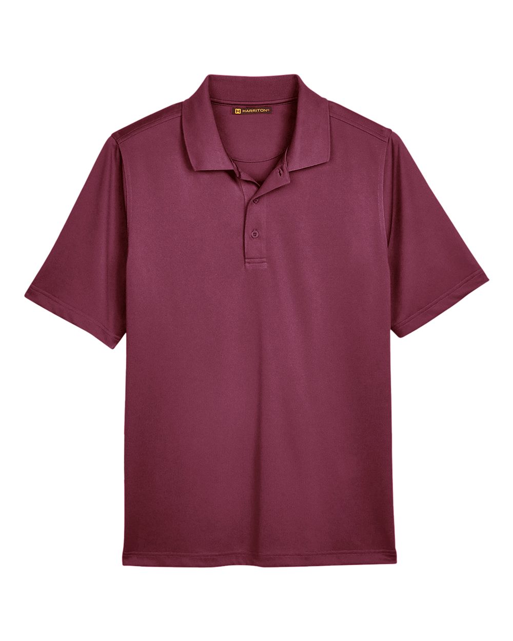 Harriton Men's Advantage Snag Protection Plus Polo - Maroon