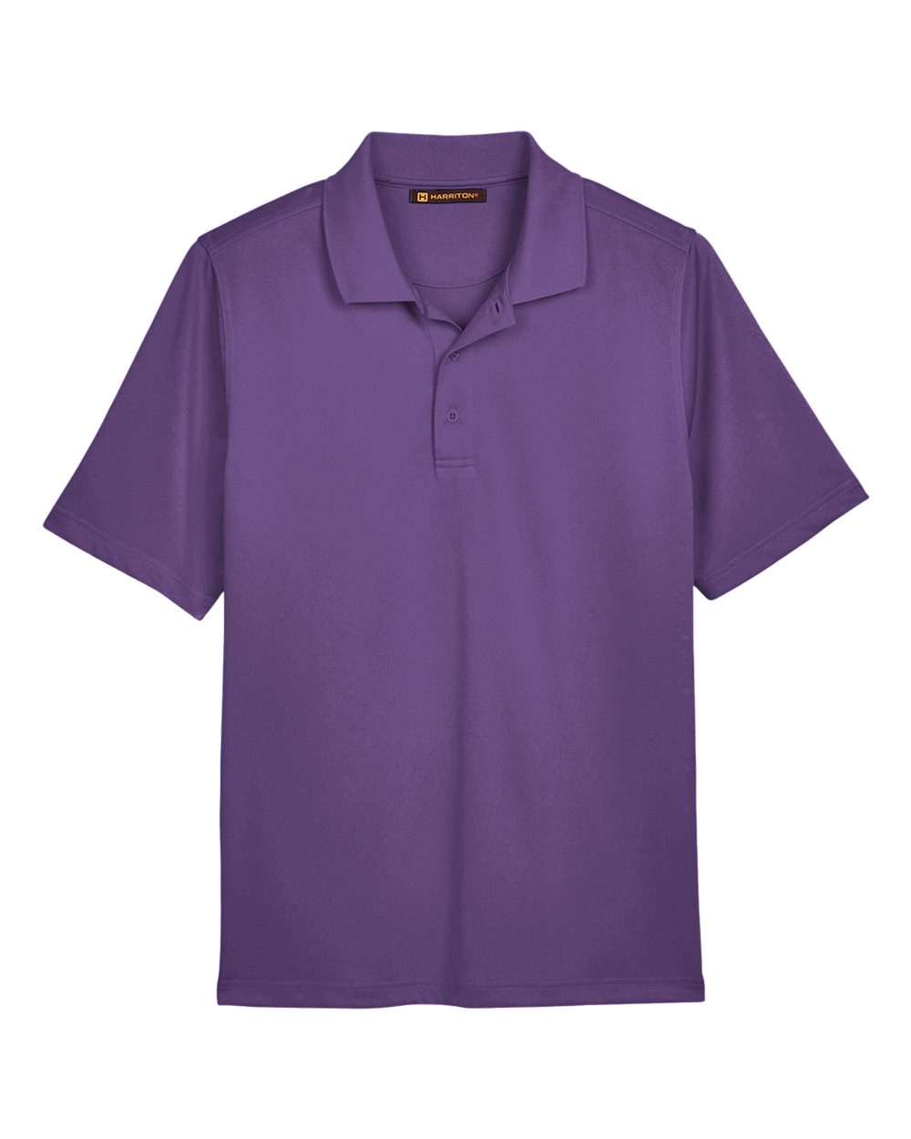 Harriton Men's Advantage Snag Protection Plus Polo - Team Purple