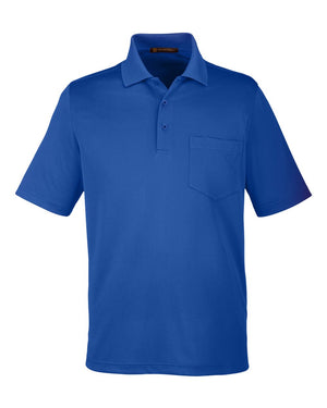 Harriton Men's Advantage Snag Protection Plus IL Pocket Polo