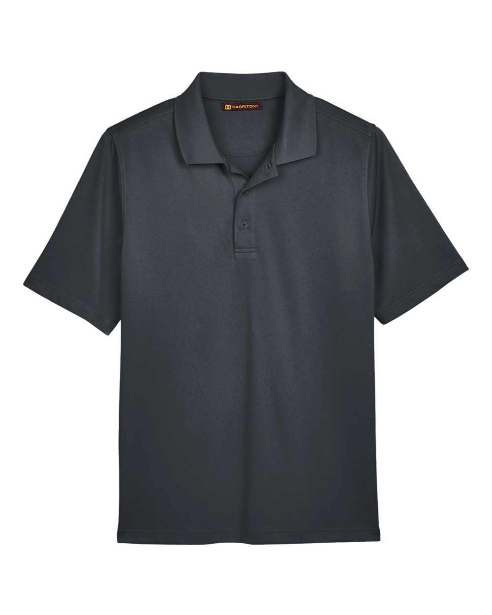 Harriton Men's Tall Advantage Snag Protection Plus IL Polo - Dark Charcoal