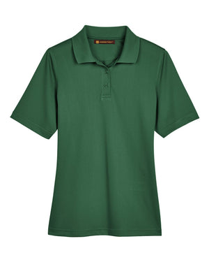 Harriton Ladies' Advantage Snag Protection Plus Polo - Dark Green