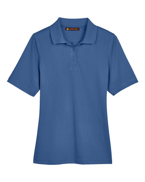 Harriton Ladies' Advantage Snag Protection Plus Polo - Pool Blue