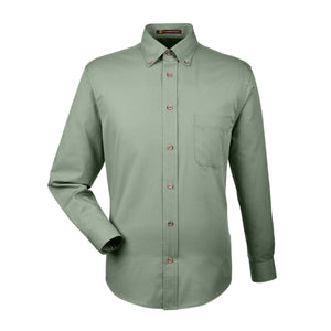 Men's Easy Blend™ Long-Sleeve Twill Shirt with Stain-Release - Dill