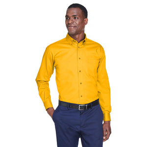Men's Easy Blend™ Long-Sleeve Twill Shirt with Stain-Release - Release