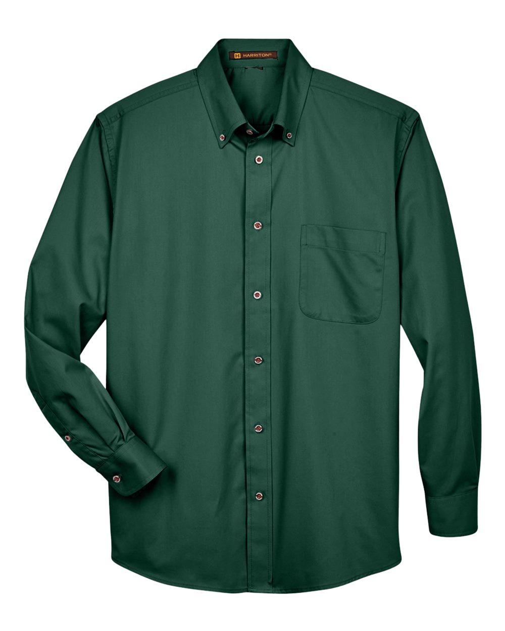 Harriton Men's Easy Blend™ Twill Shirt - Hunter