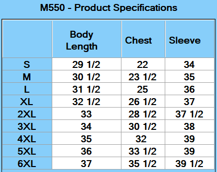 Harriton Men's Long-Sleeve Denim Shirt - Specs