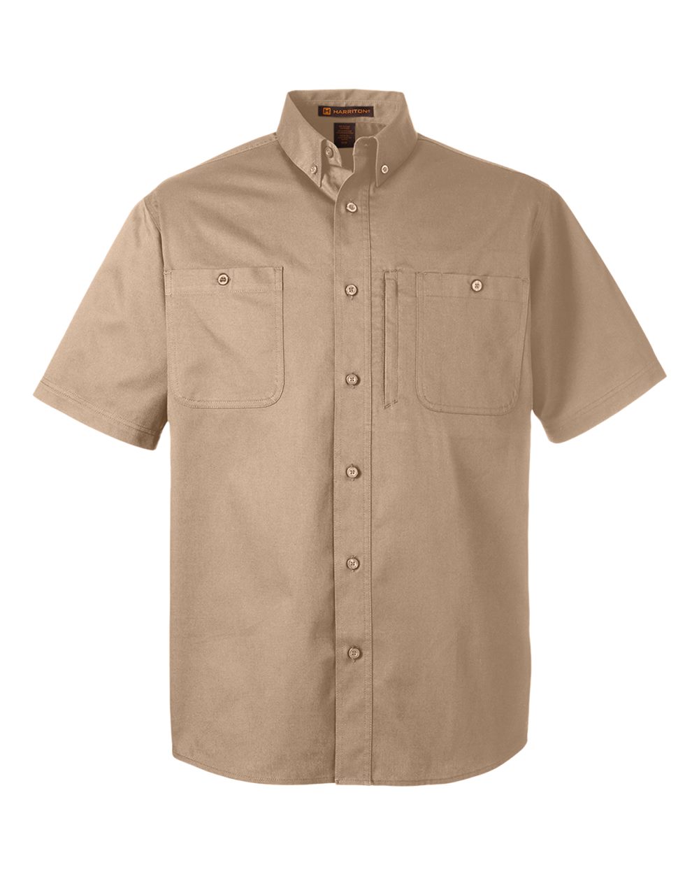 Harriton Men's Advantage IL Short-Sleeve Work Shirt