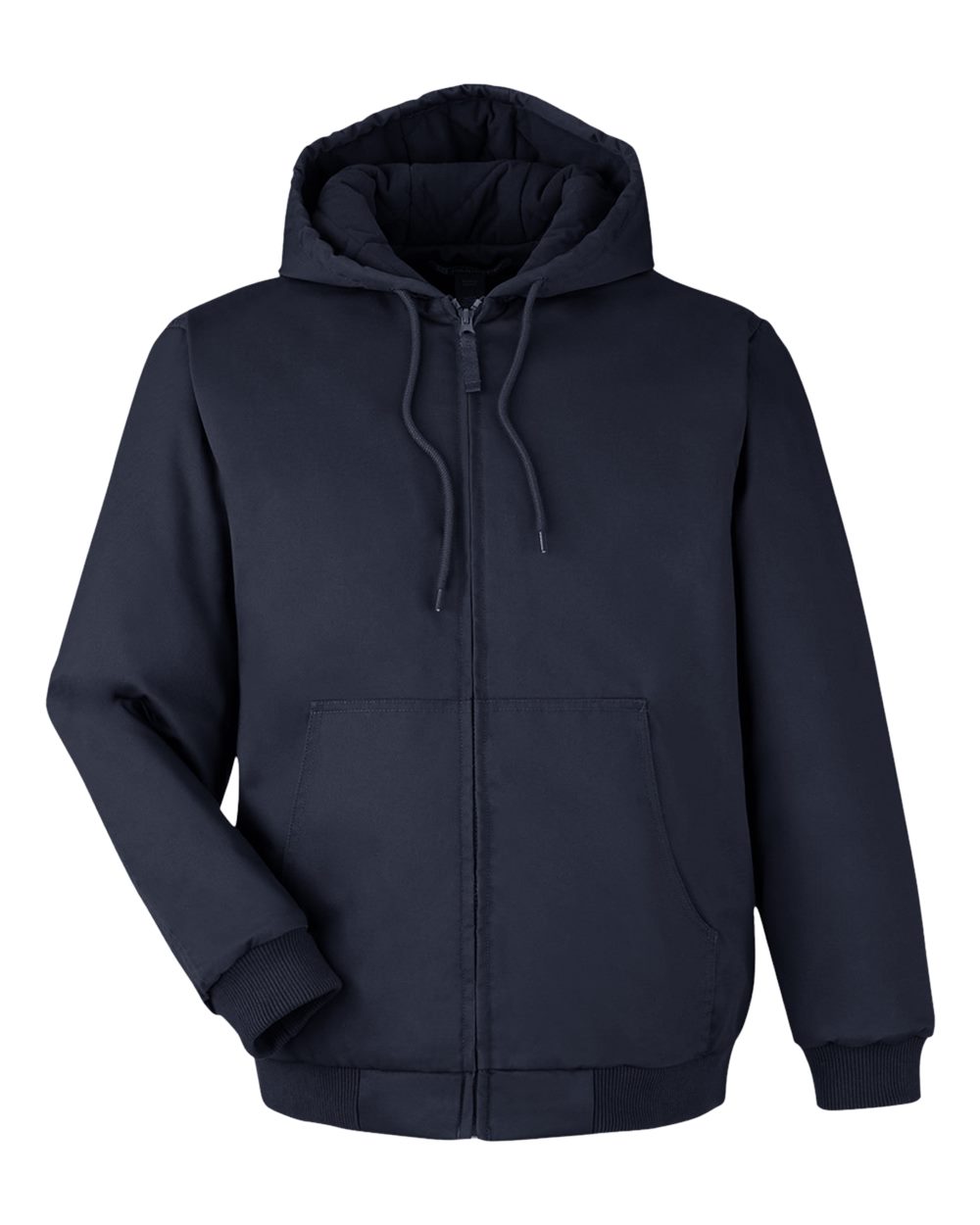 Harriton Unisex ClimaBloc® Heavyweight Hooded Full-Zip Jacket - Dark Navy