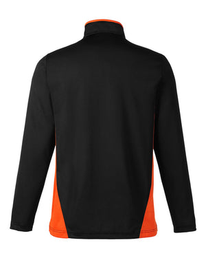 Harriton Men's Flash Snag Protection Plus IL Colorblock Quarter-Zip