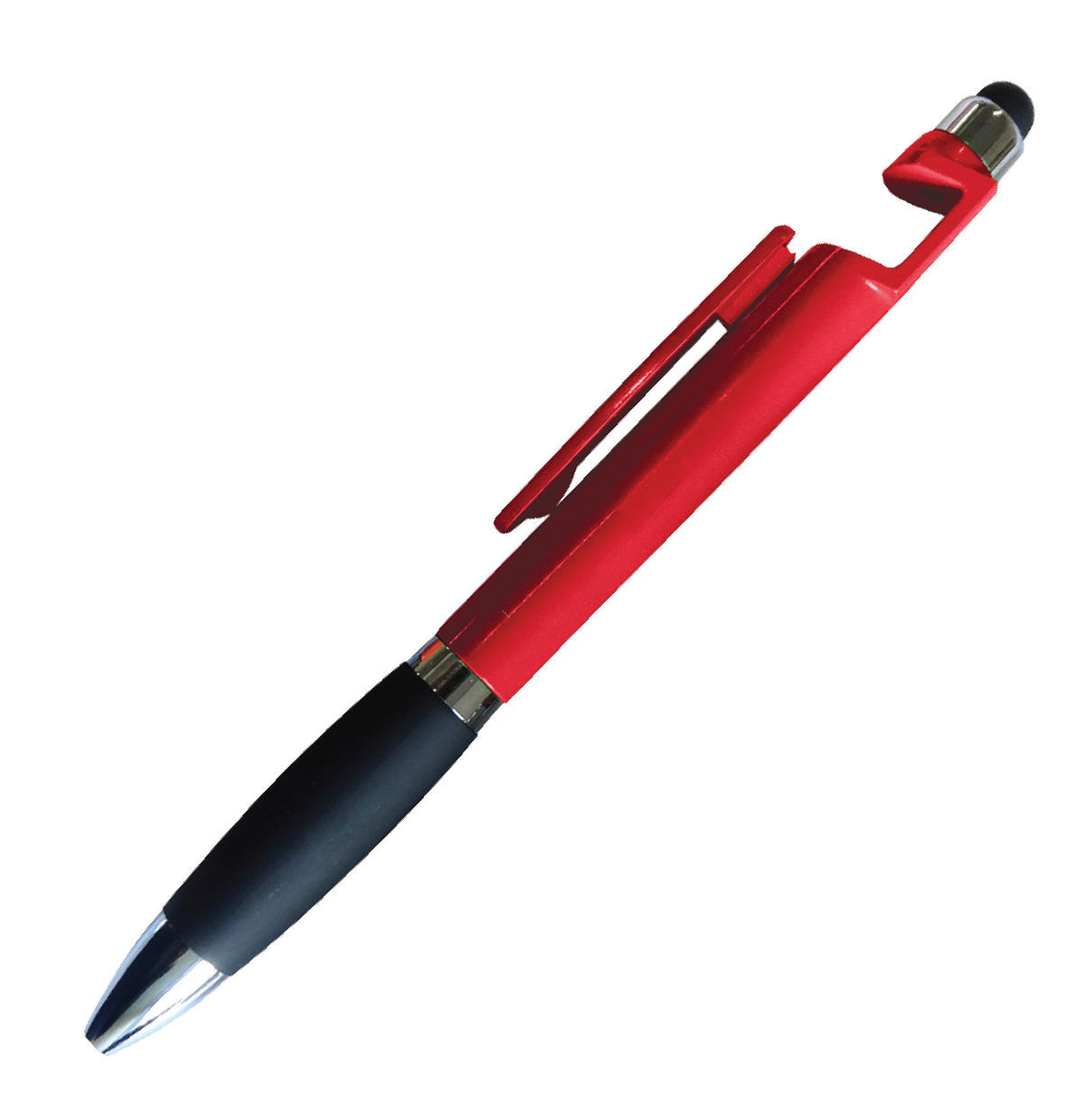 Matrix Pen with Cleaning Pad on Clip - Red
