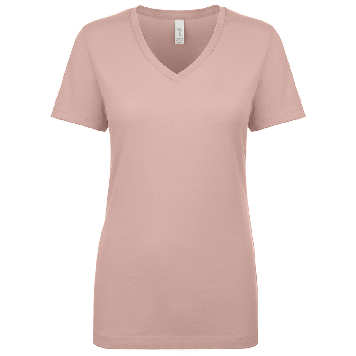 Next Level Women's Ideal V-Neck T-Shirt - Desert Pink