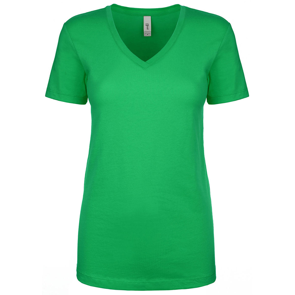 Next Level Women's Ideal V-Neck T-Shirt - Kelly Green