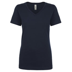 Next Level Women's Ideal V-Neck T-Shirt - Midnight Navy