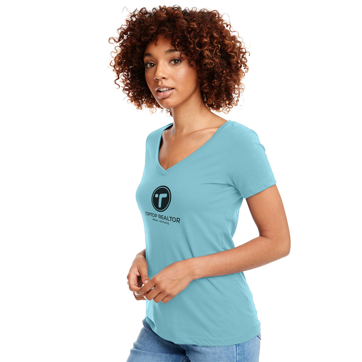 Next Level Women's Ideal V-Neck T-Shirt