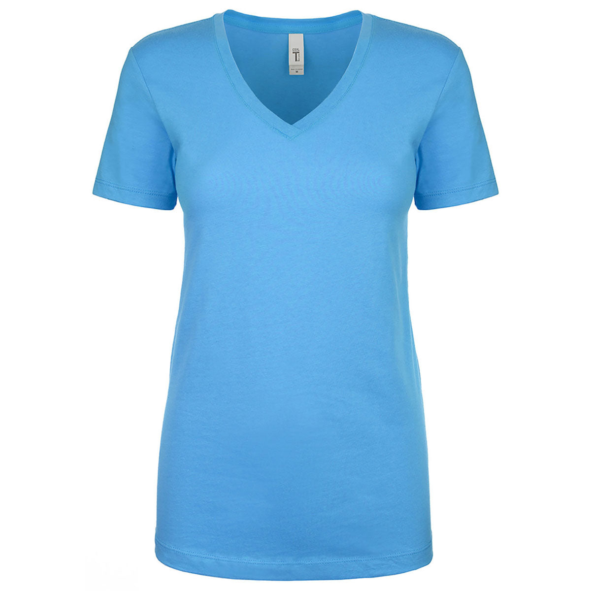 Next Level Women's Ideal V-Neck T-Shirt - Turquoise