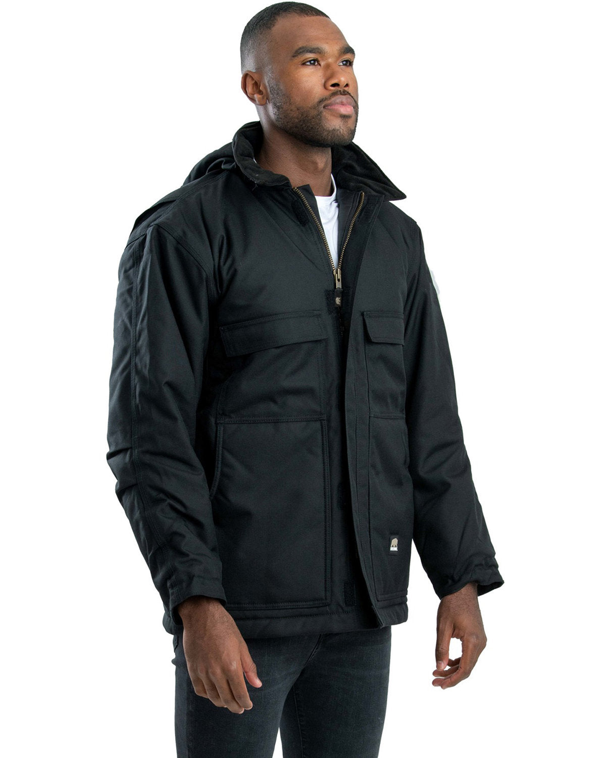 Berne Men's Icecap Insulated Chore Coat - Side
