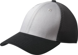 NEW ERA® Stretch Mesh Cap - Grey With Black