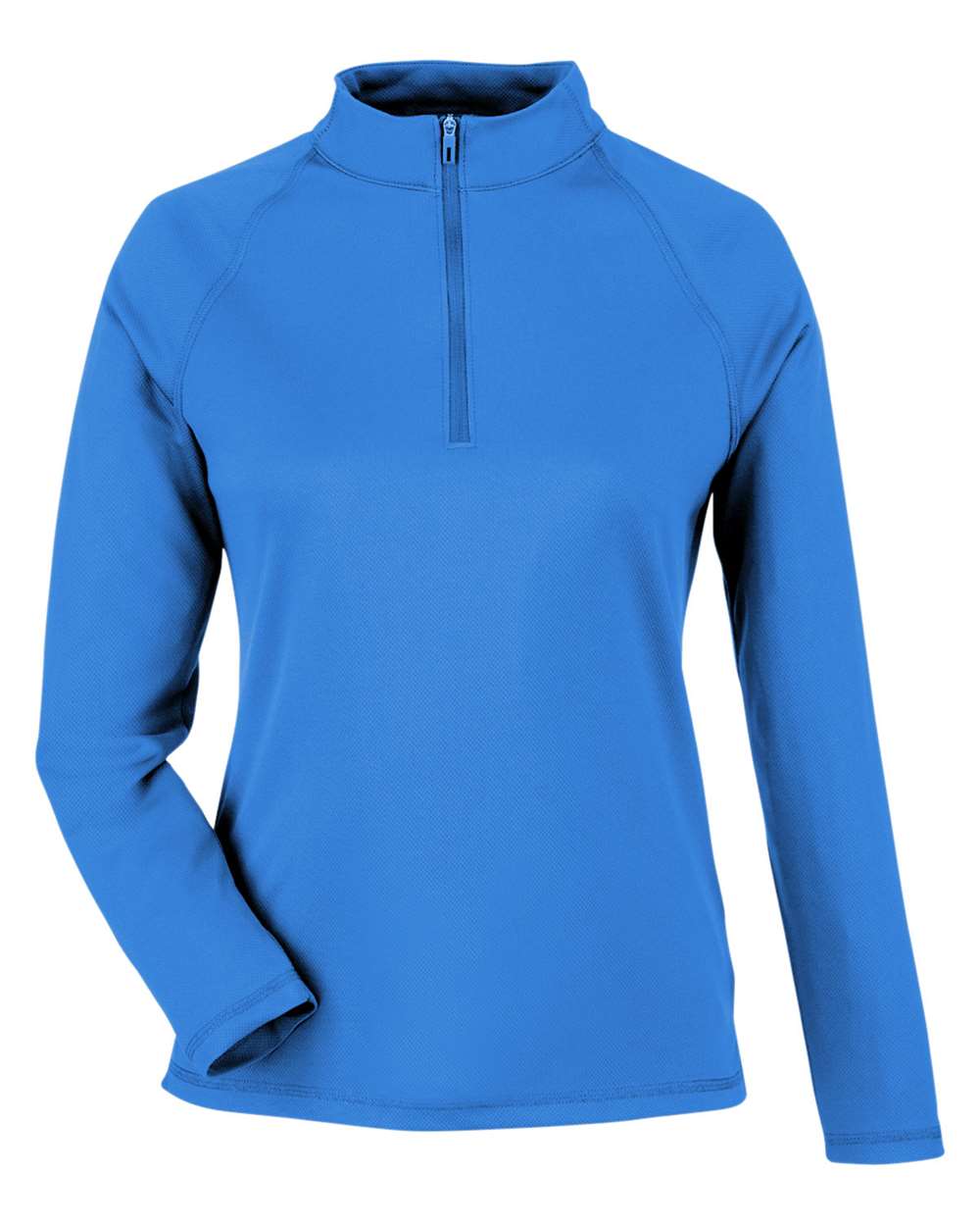 North End Ladies' Express Tech Performance Quarter-Zip - Light Nautical Blue