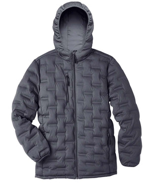 North End Men's Loft Puffer Jacket - Carbon/ Black