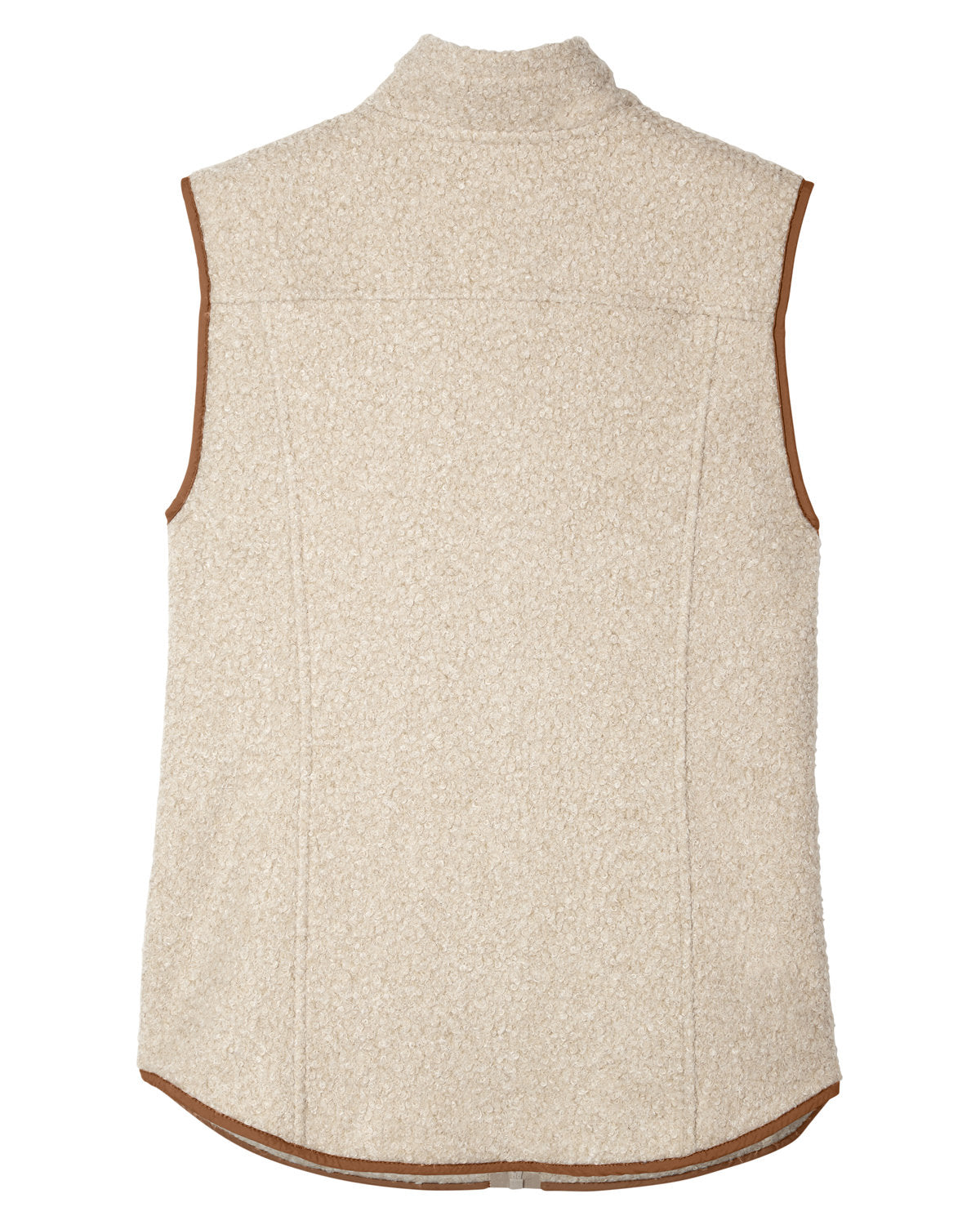 North End Ladies' Aura Sweater Fleece Vest - Back