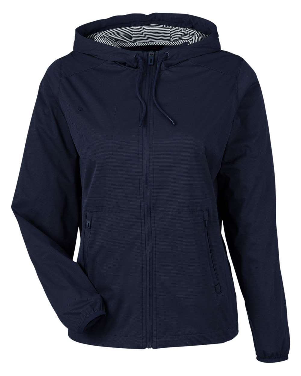 North End Ladies' Network Lightweight Jacket - Classic Navy Heather