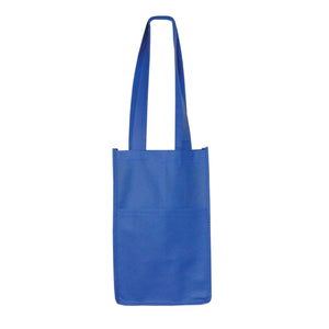 2 Bottle Wine Tote - Royal