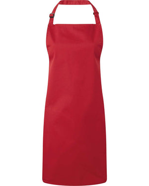 Artisan Collection by Reprime Unisex 'Colours' Recycled Bib Apron - Red