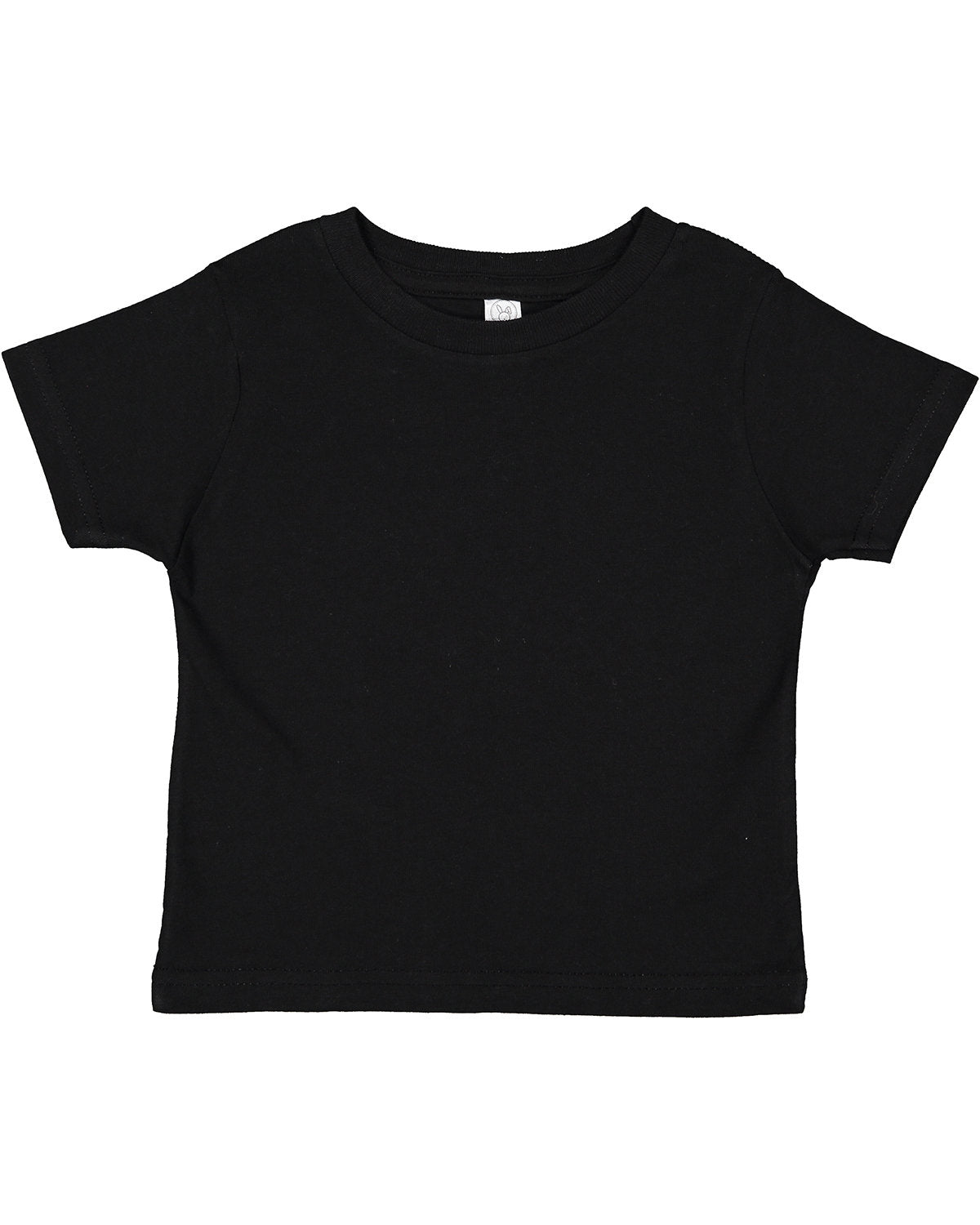 Rabbit Skins Toddler Cotton Jersey T-Shirt - Black