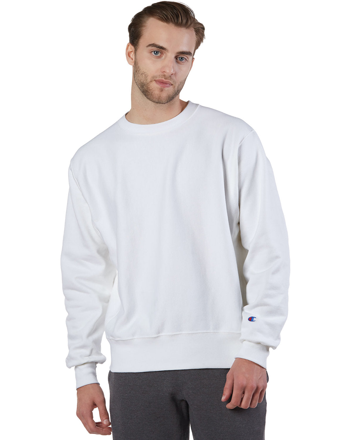 Champion Adult Reverse Weave® Crew - White