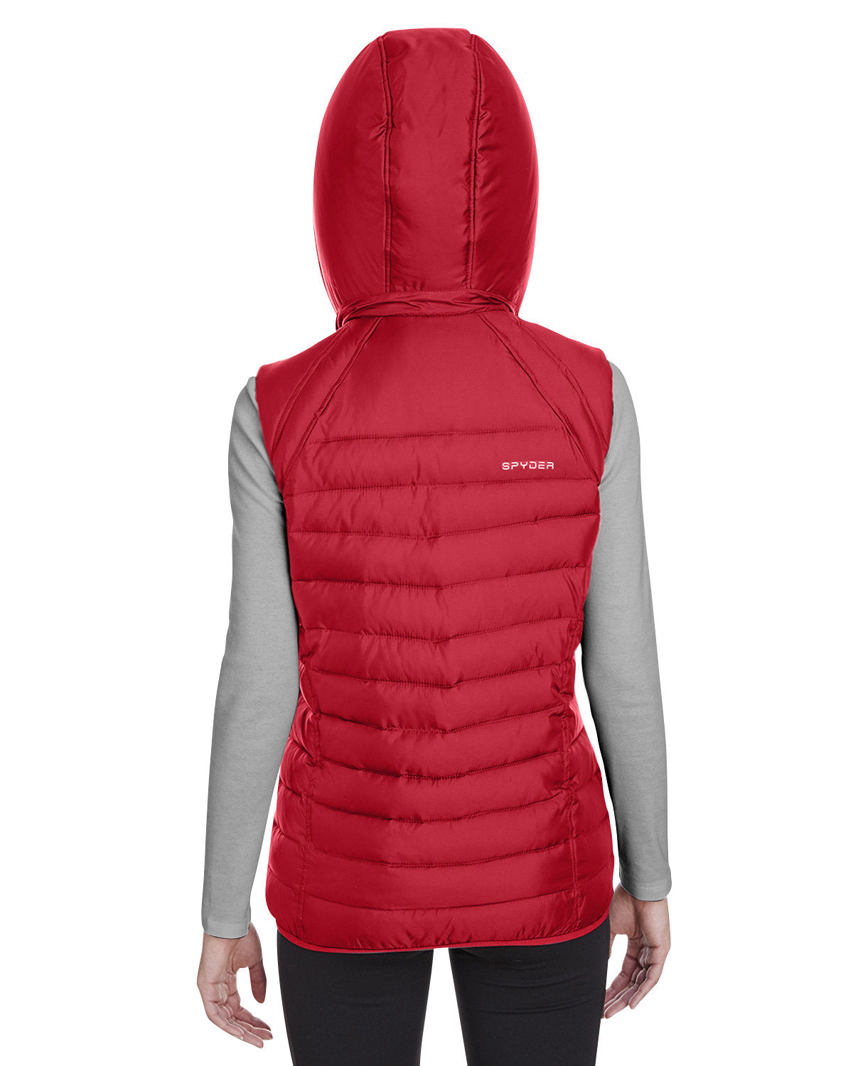 Spyder Ladies' Supreme Puffer Vest - Back