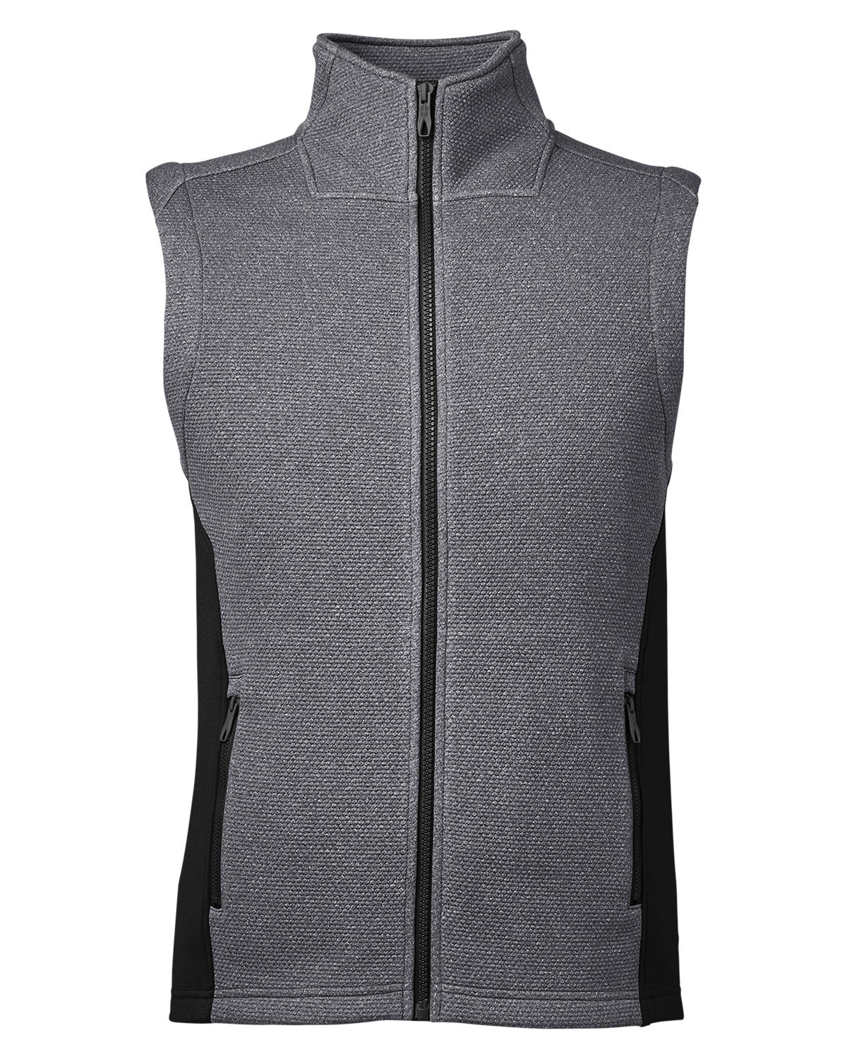 Spyder Men's Pursuit Vest - Black Hthr/Blk