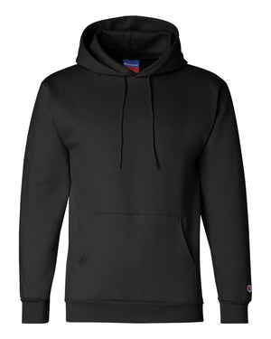 Champion Adult Powerblend® Pullover Hooded Sweatshirt - Black