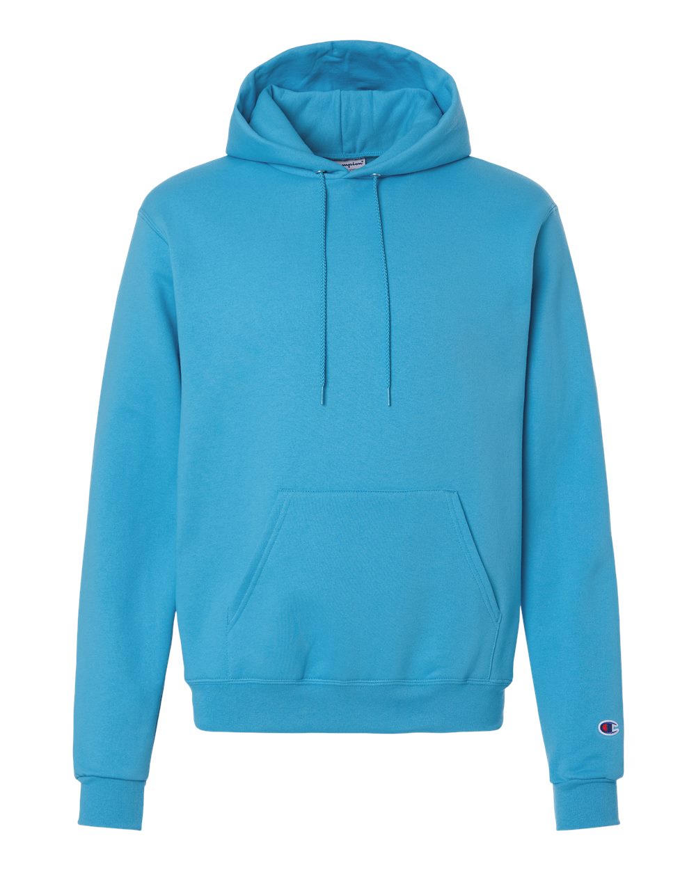 Champion Adult Powerblend® Pullover Hooded Sweatshirt - Blue Lagoon
