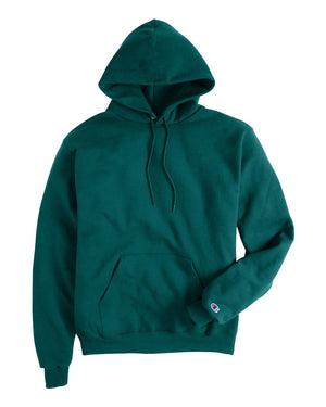 Champion Adult Powerblend® Pullover Hooded Sweatshirt - Emerald Green