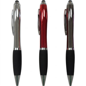 Savoy Plastic Twist Action Pen with PDA Stylus