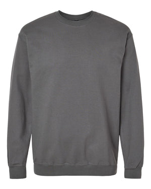 Gildan Adult Softstyle® Fleece Crew Sweatshirt - Charcoal
