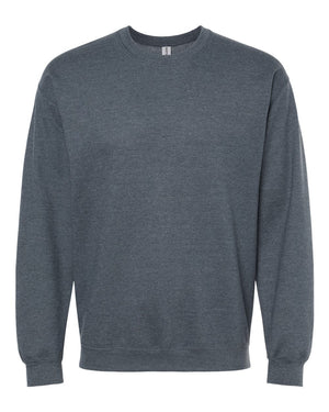 Gildan Adult Softstyle® Fleece Crew Sweatshirt - Dark Heather
