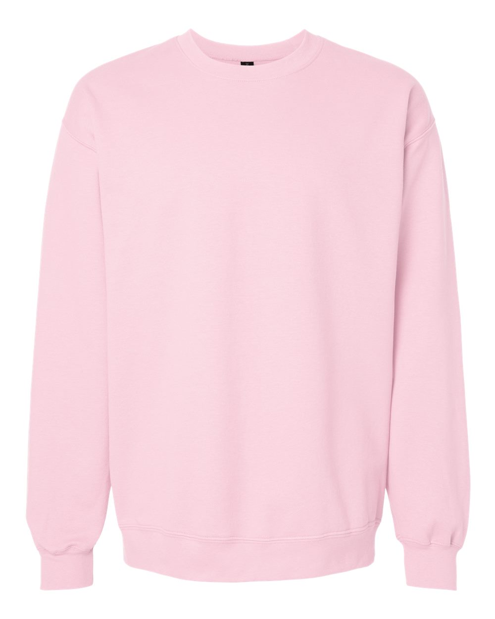 Gildan Adult Softstyle® Fleece Crew Sweatshirt - Light Pink