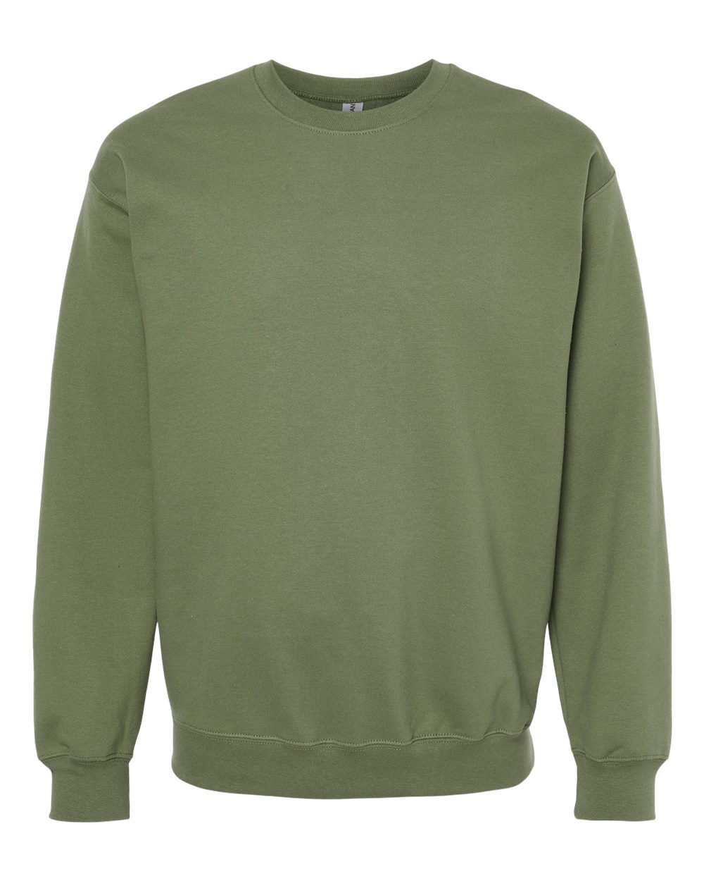 Gildan Adult Softstyle® Fleece Crew Sweatshirt - Military Green