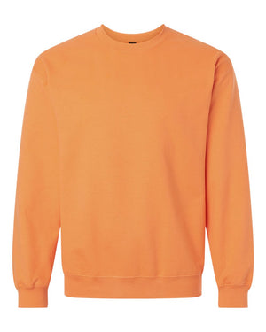 Gildan Adult Softstyle® Fleece Crew Sweatshirt - Tangerine