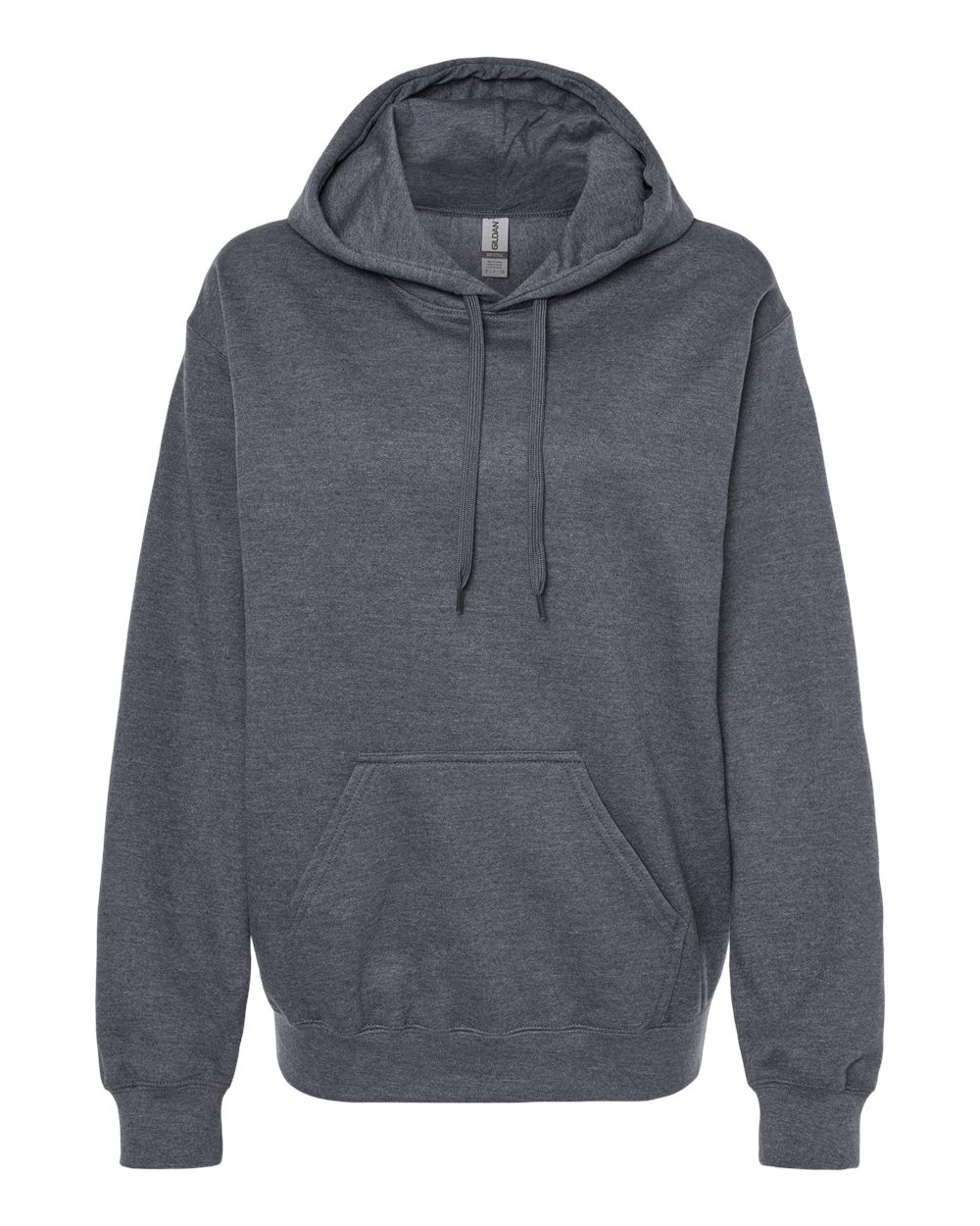 Gildan Adult Softstyle® Fleece Hooded Sweatshirt - Dark Heather