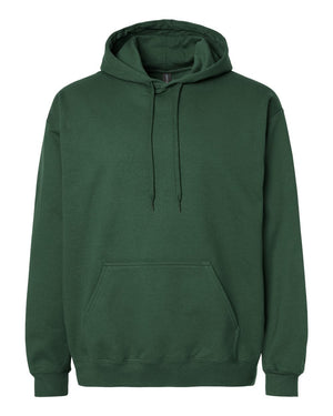 Gildan Adult Softstyle® Fleece Hooded Sweatshirt - Forest Green