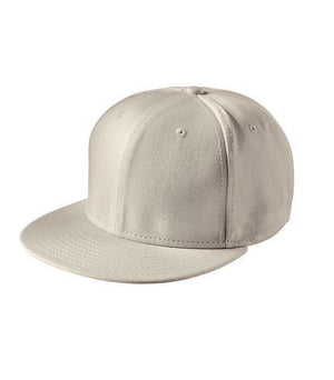 NEW ERA® Flat Bill Snapback Cap - Custom Embroidered - Stone