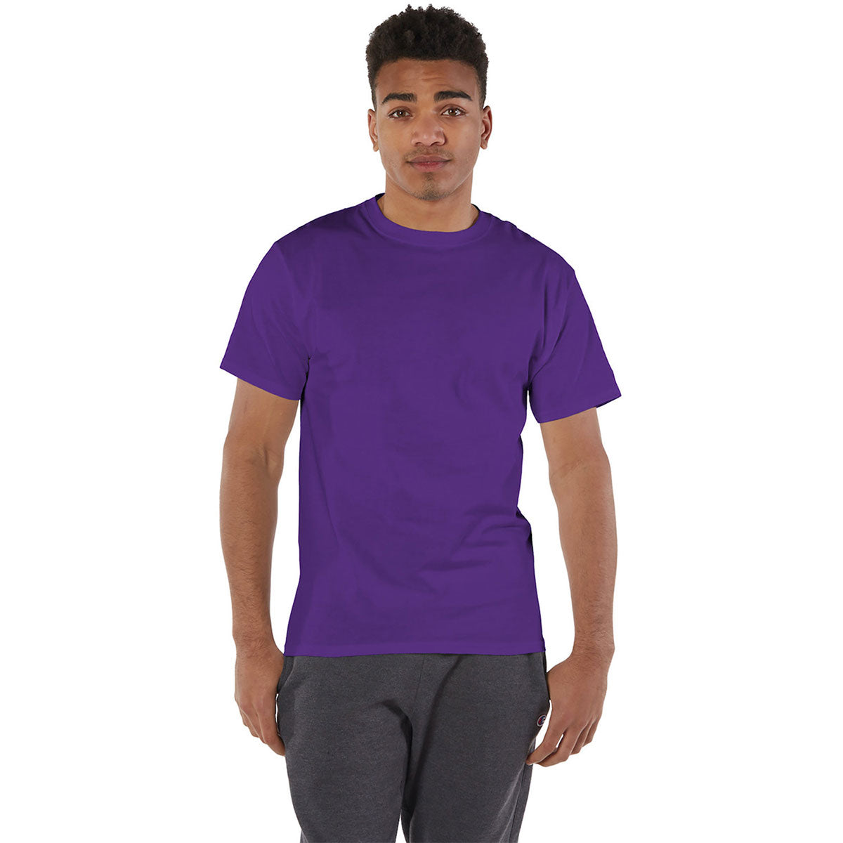 Champion Unisex Classic T-Shirt - Purple