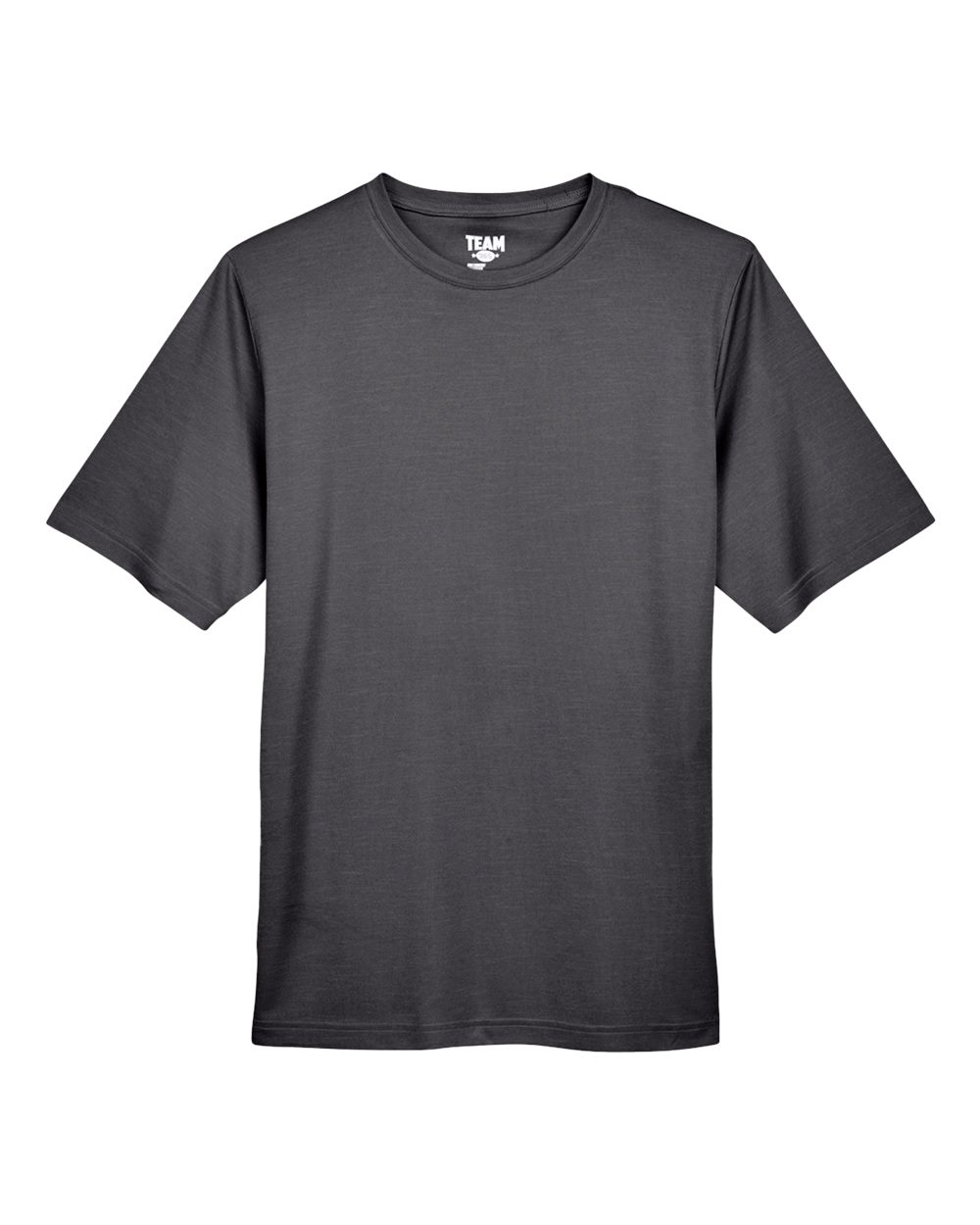 Team 365 Men's Sonic Heather Performance T-Shirt - Dark Grey Heather
