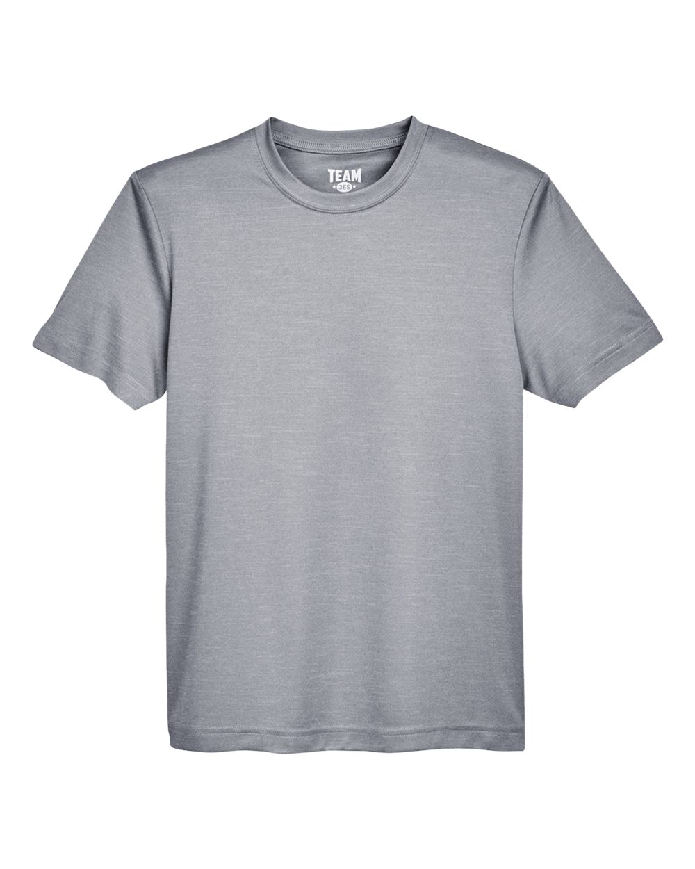 Team 365 Youth Sonic Heather Performance T-Shirt - Athletic Heather